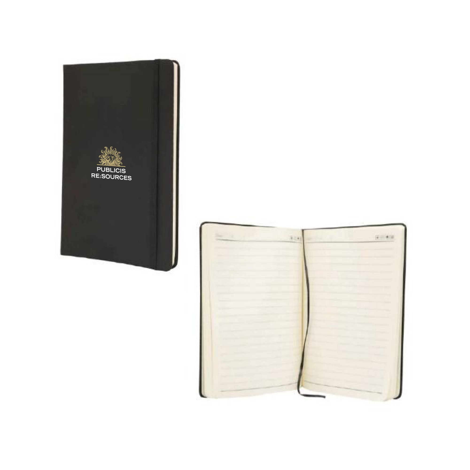 black note book